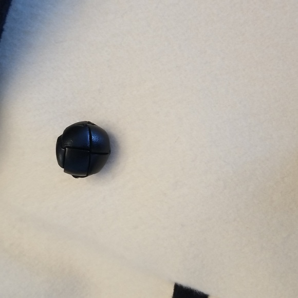 J. Crew Wool Black and White Cropped Pea Coat by Nello Gori, Size 6, $127 - Picture 13 of 13